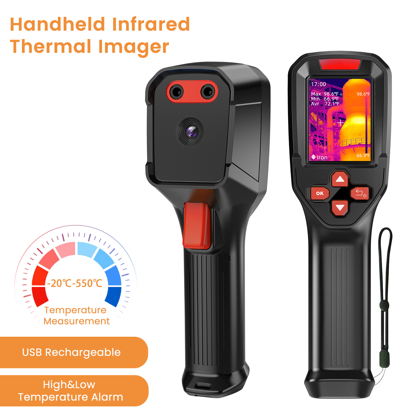 Cámara Termográfica Recargable - Thermal Imaging Camera Pcb Repair reseña y precio